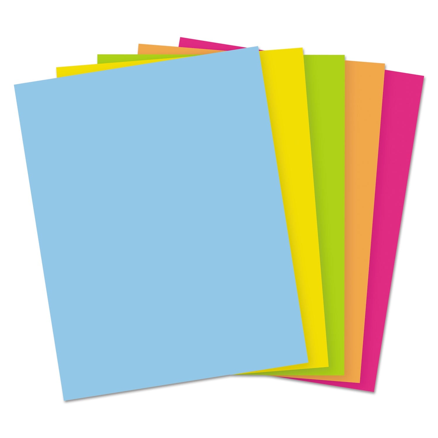 Astrobrights Color Cardstock -"Bright" Assortment, 65 lb Cover Weight, 8.5 x 11, Assorted, 250/Pack
