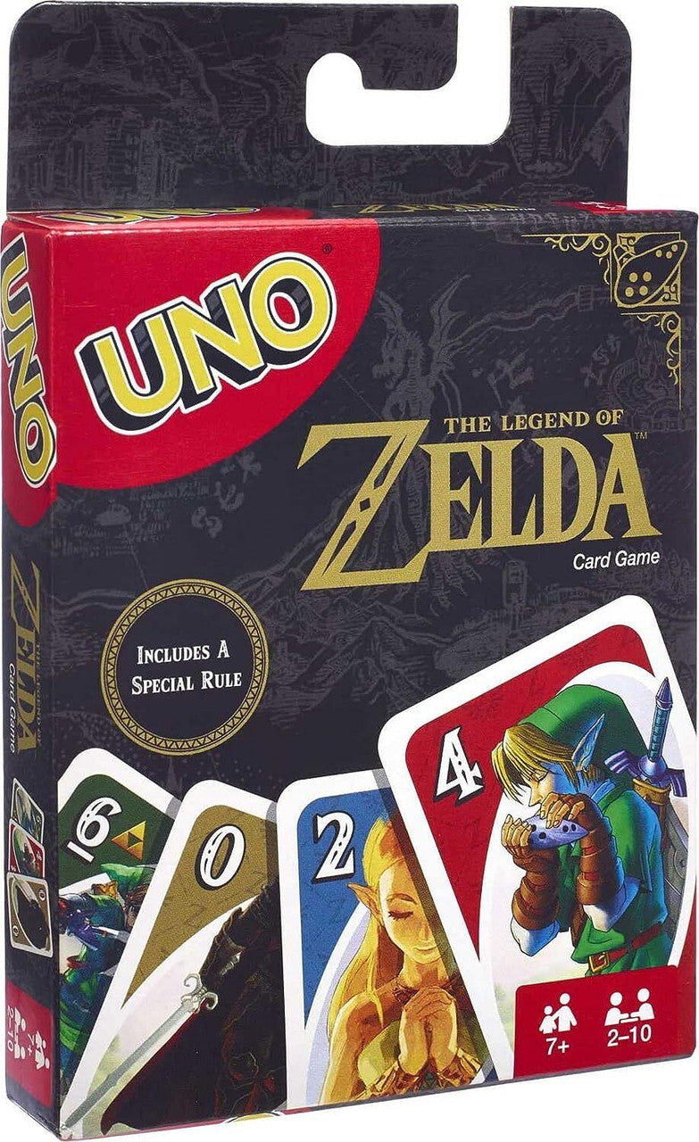 Mattel Games UNO The Legend of Zelda Card Game-0