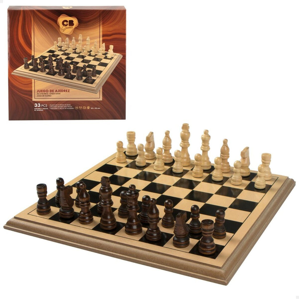 Chess CB Games Wood (4 Units)-2