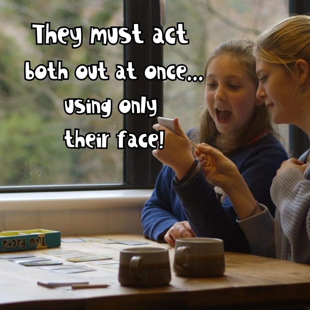 Two Faced Game- The Funny Face Party Game