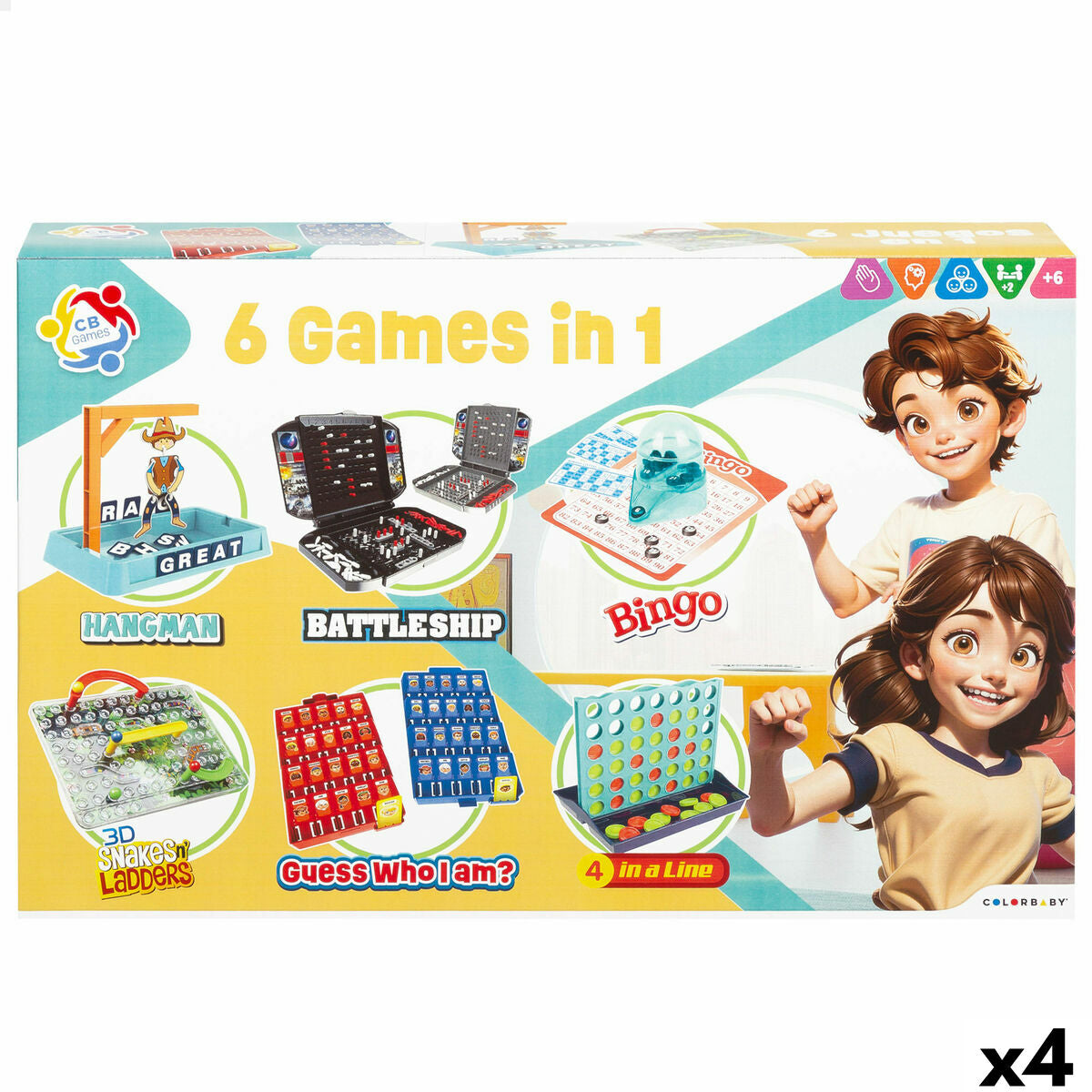 Board game CB Games (4 Units)-0